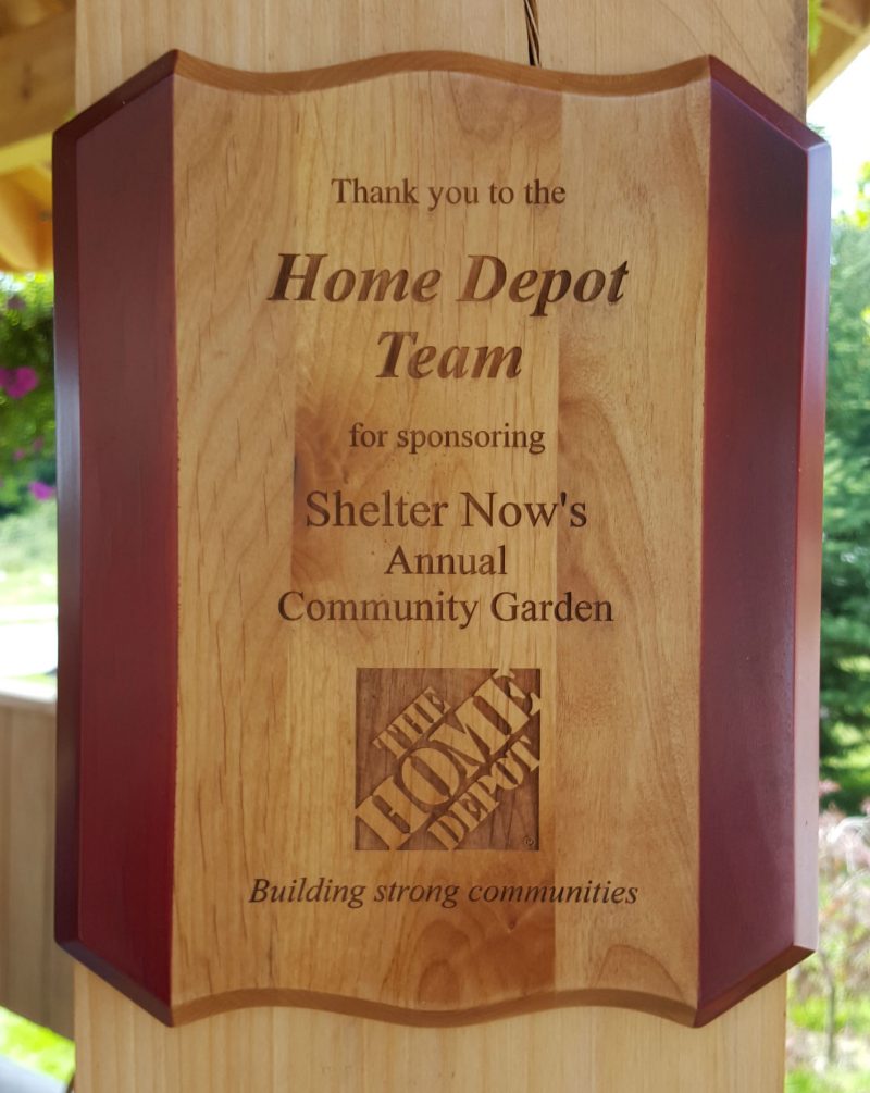 Thank you to the Home Depot Team